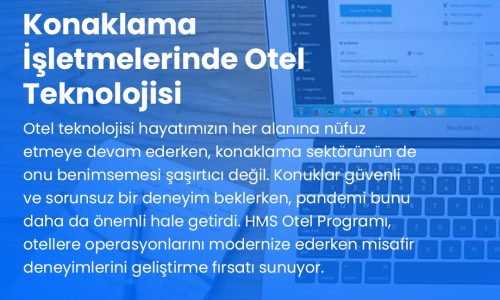 Konaklama İşletmelerinde Otel Teknolojisi