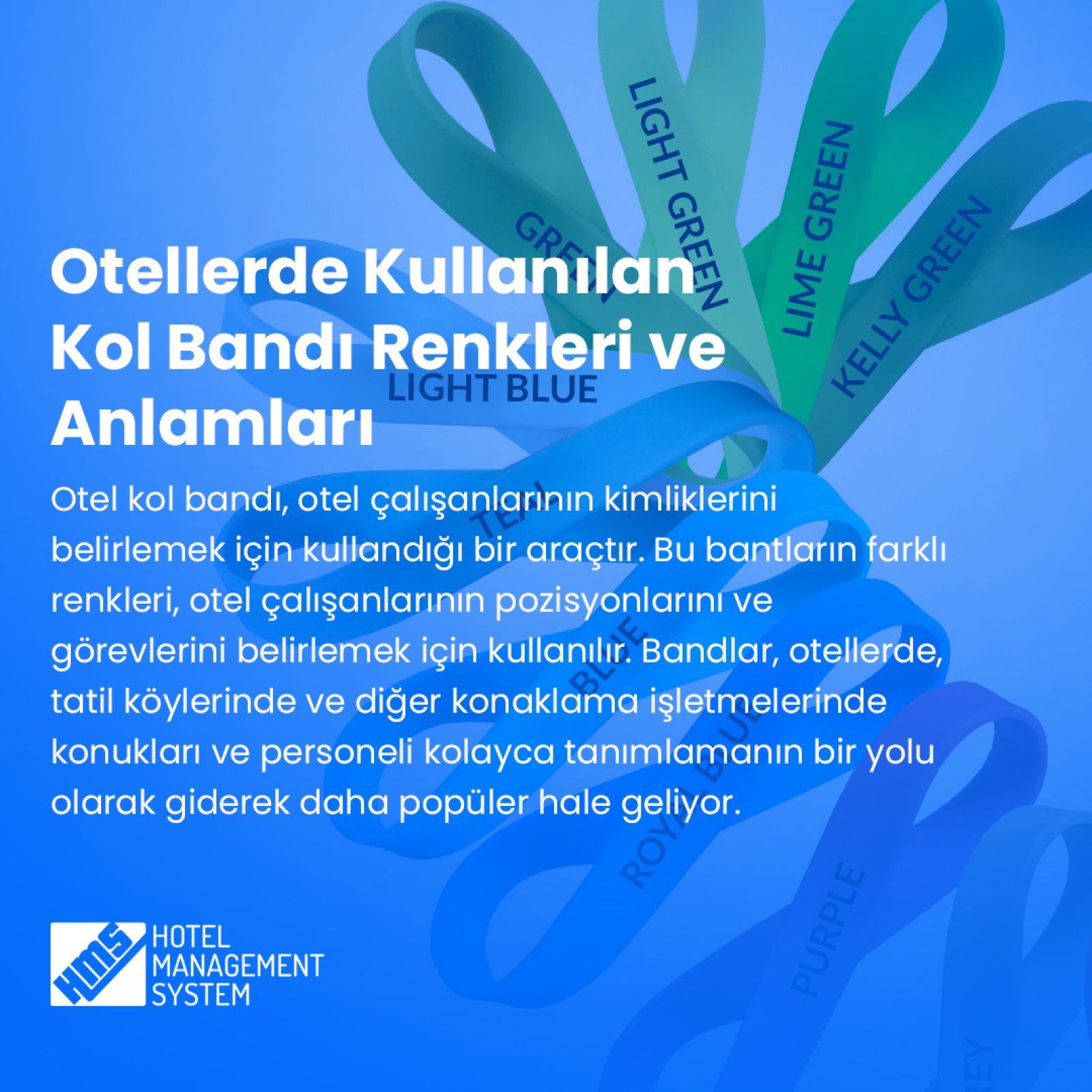 Otel Kol Bandı Renkleri ve Anlamları